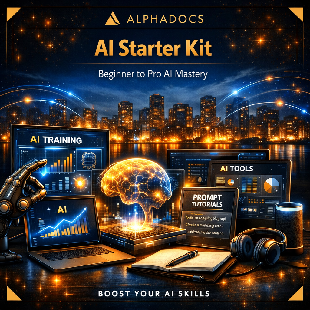 AI Starter Kit - The Complete Beginners Guide to ChatGPT and AI Mastery