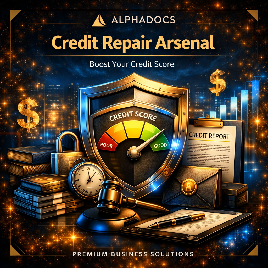 Credit Repair Arsenal - The Complete Credit Restoration System