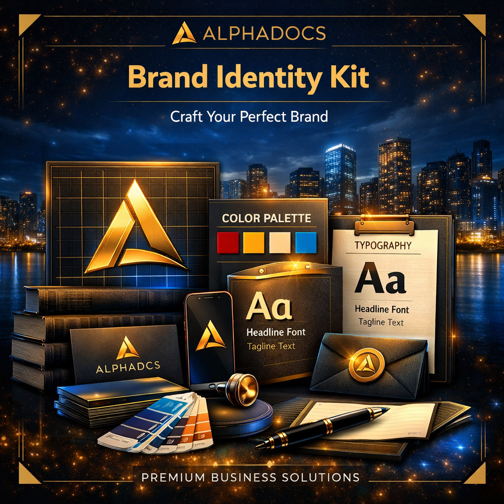 Brand Identity Kit - The Complete Brand Building System for Entrepreneurs