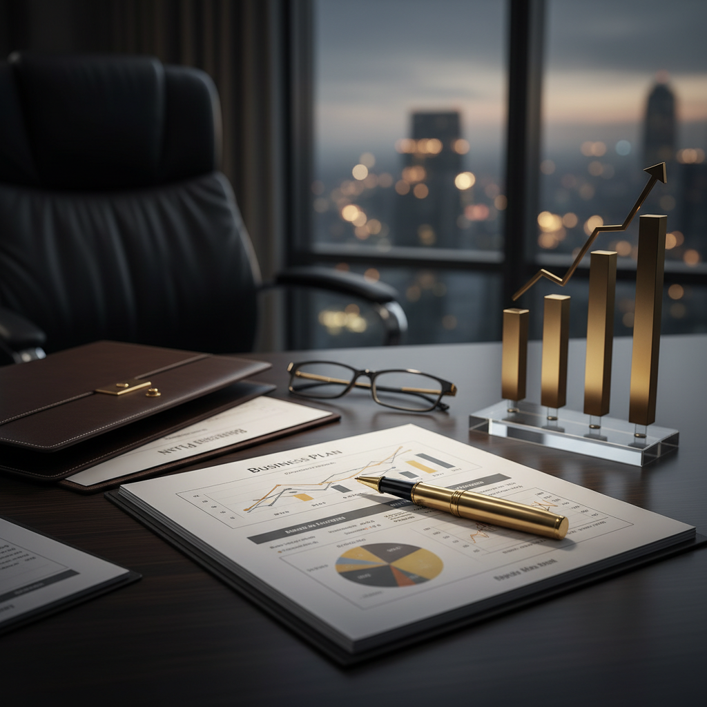 Business Plan Solutions - Investor-Ready Lifestyle Mockup