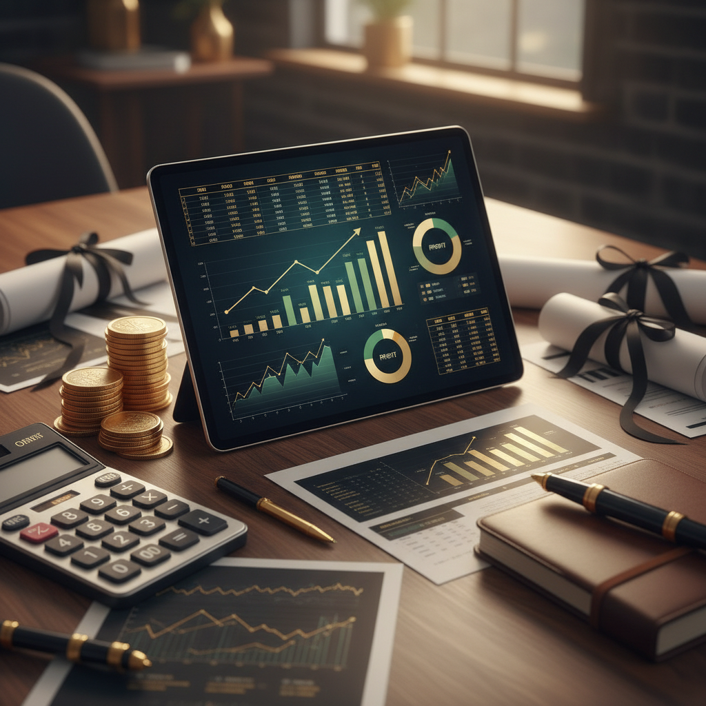 Financial Solutions Suite - Financial Management Lifestyle Mockup